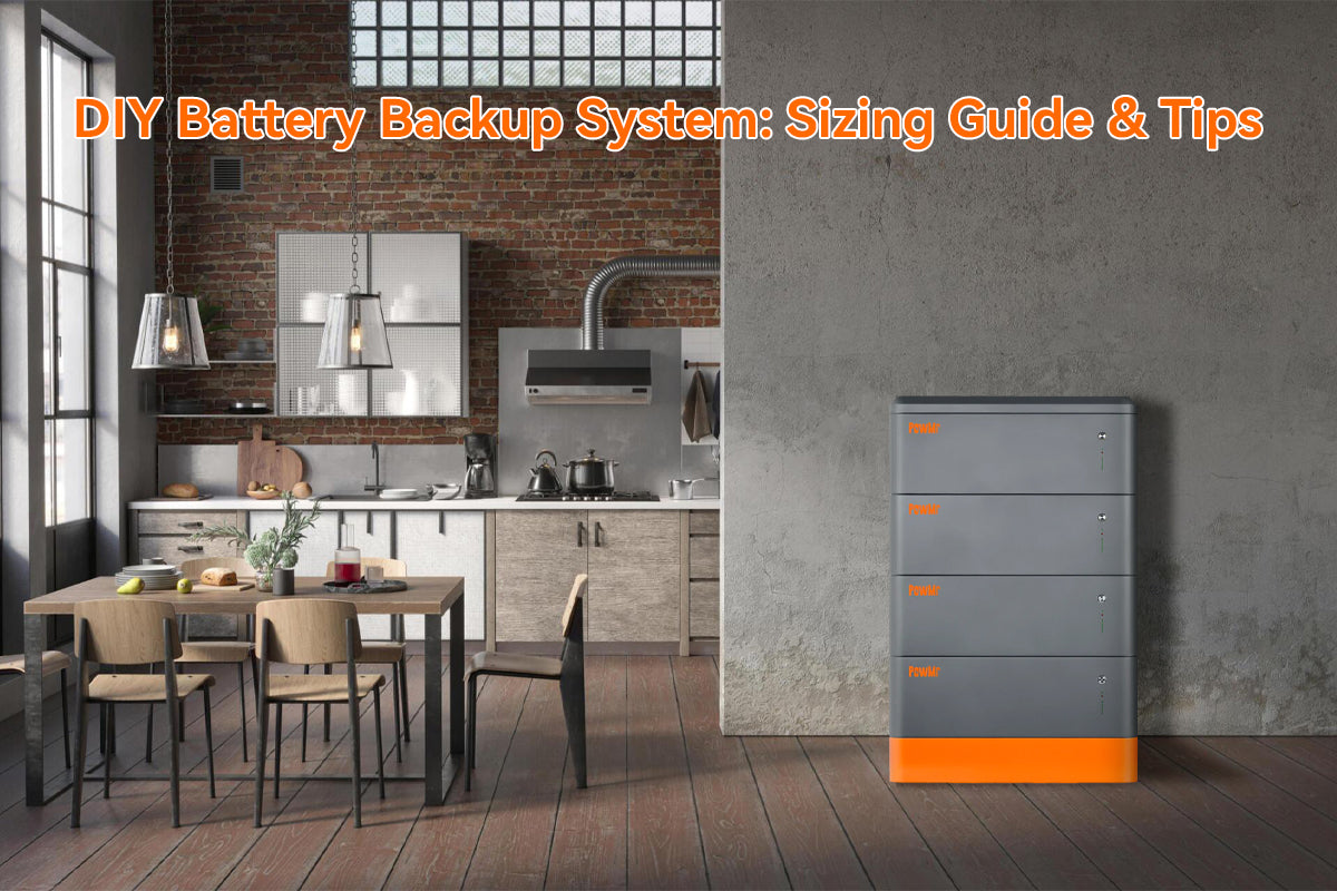 DIY home battery backup