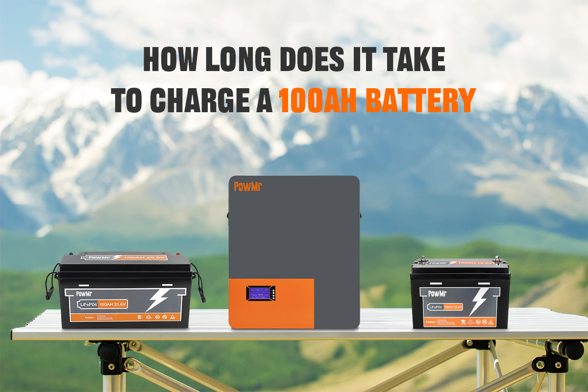 How long does it take to charge a 100ah battery