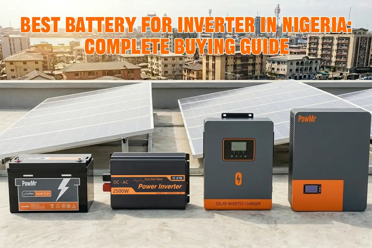 Choose the best battery for solar inverter