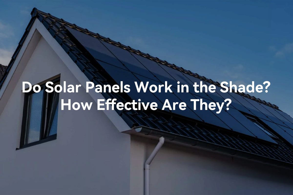 Do solar panels work in the shaded