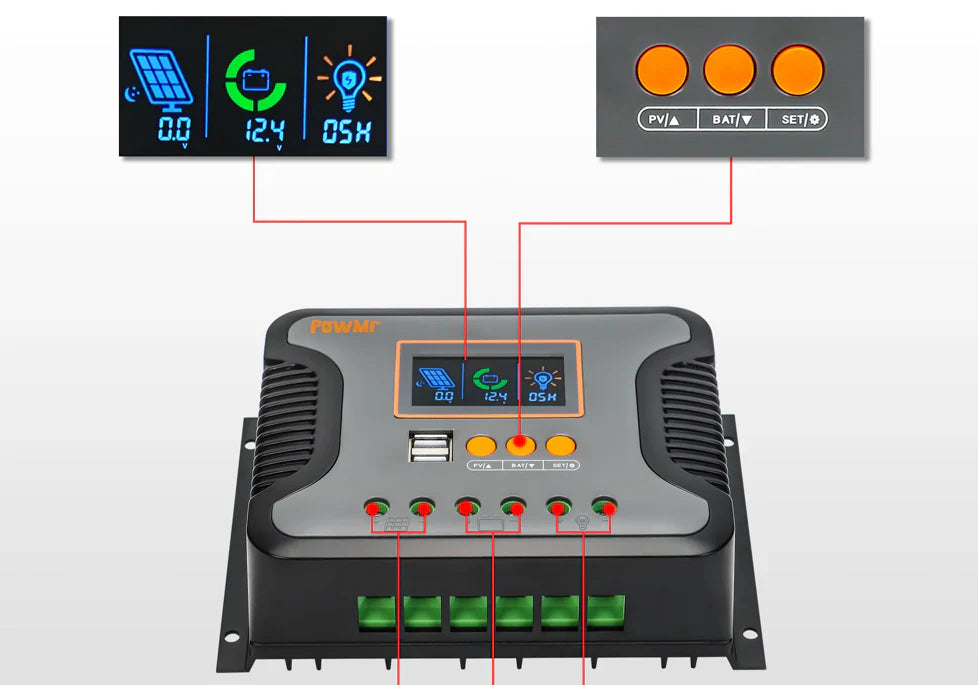 How to Reset PWM Solar Charge Controller? - PowMr