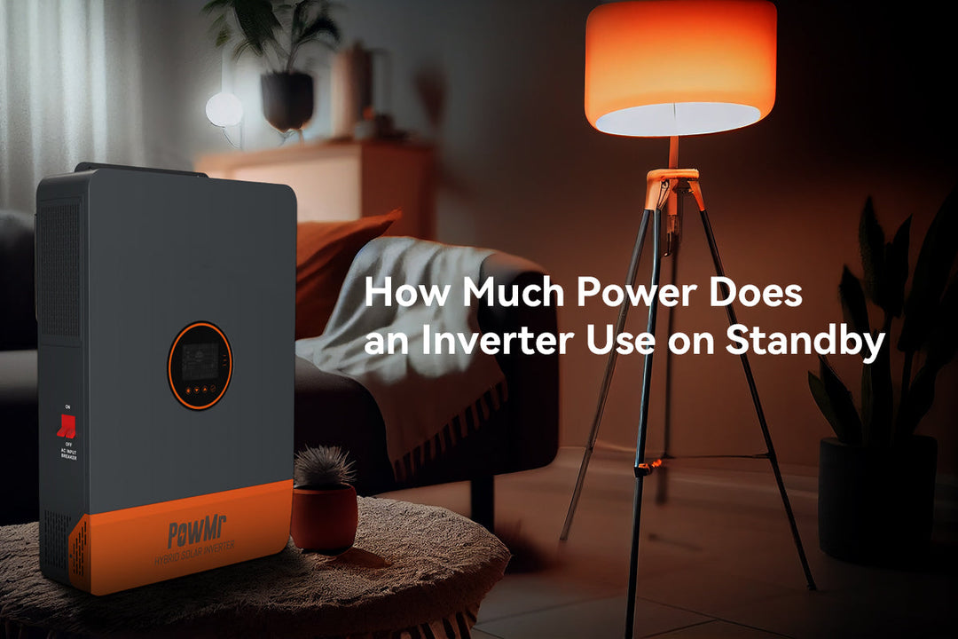 How much power does an inverter use on standby