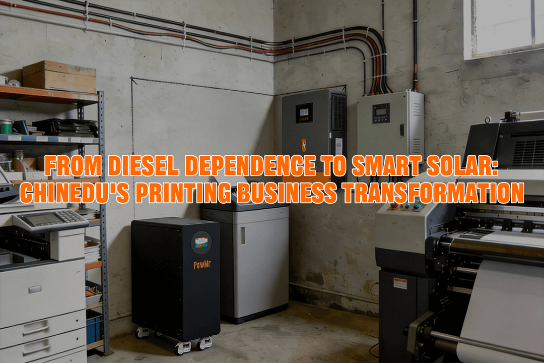 Solar Energy Transformation for a Nigerian Printing Business