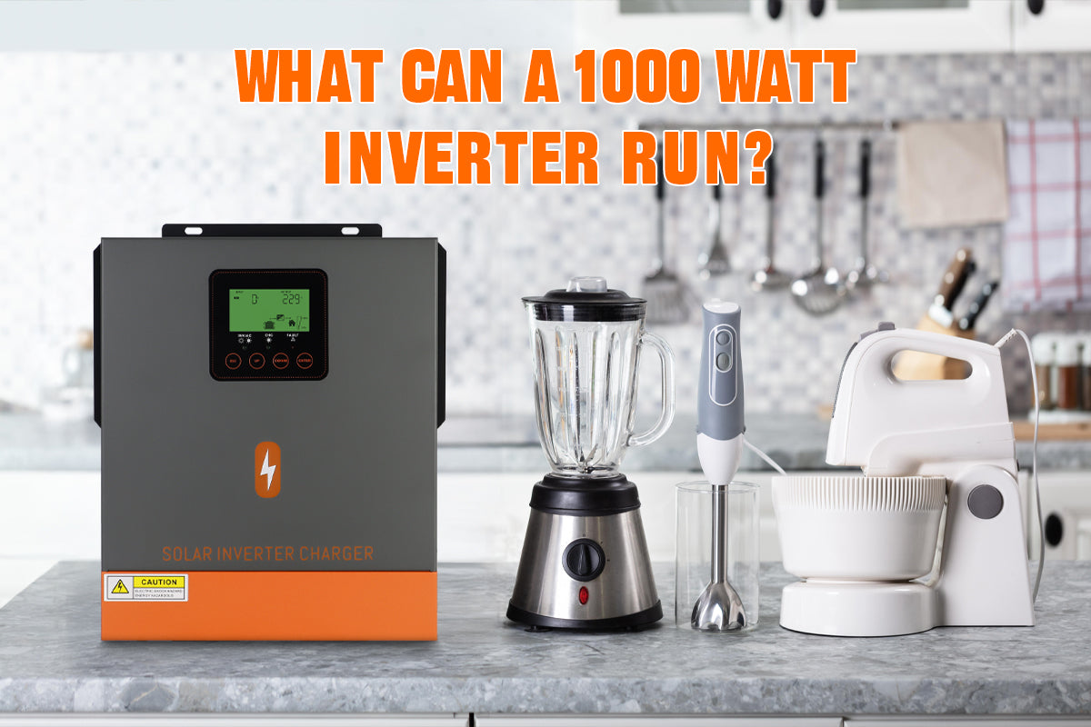 what can a 1000watt inverter run