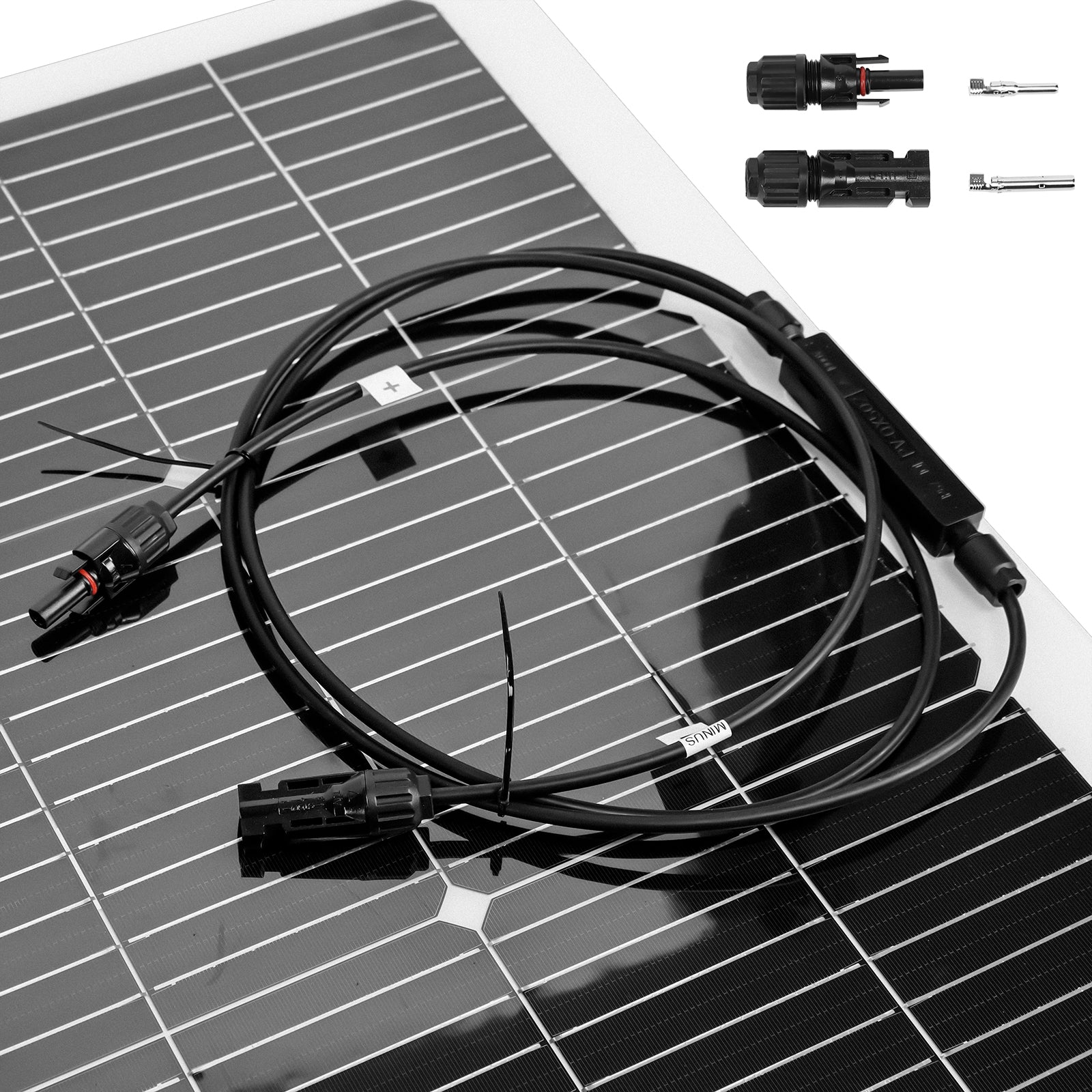 120W Flexible Monocrystalline Solar Panel (2PCS)
