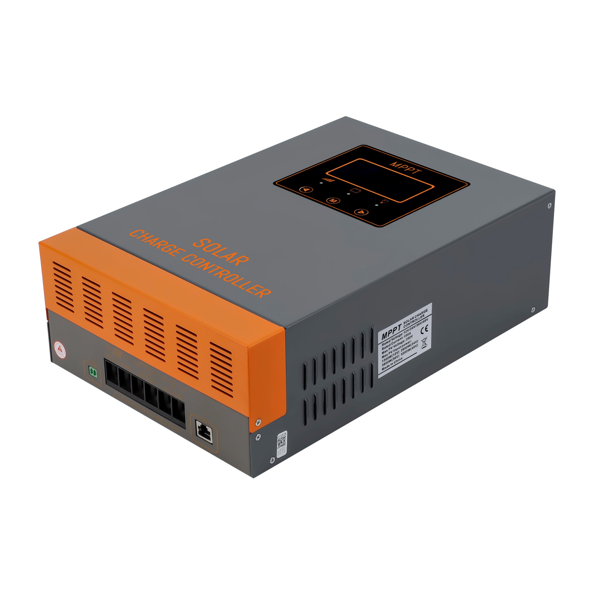 12V/24V/48V Auto 100A 250V MPPT Solar Charge Controller