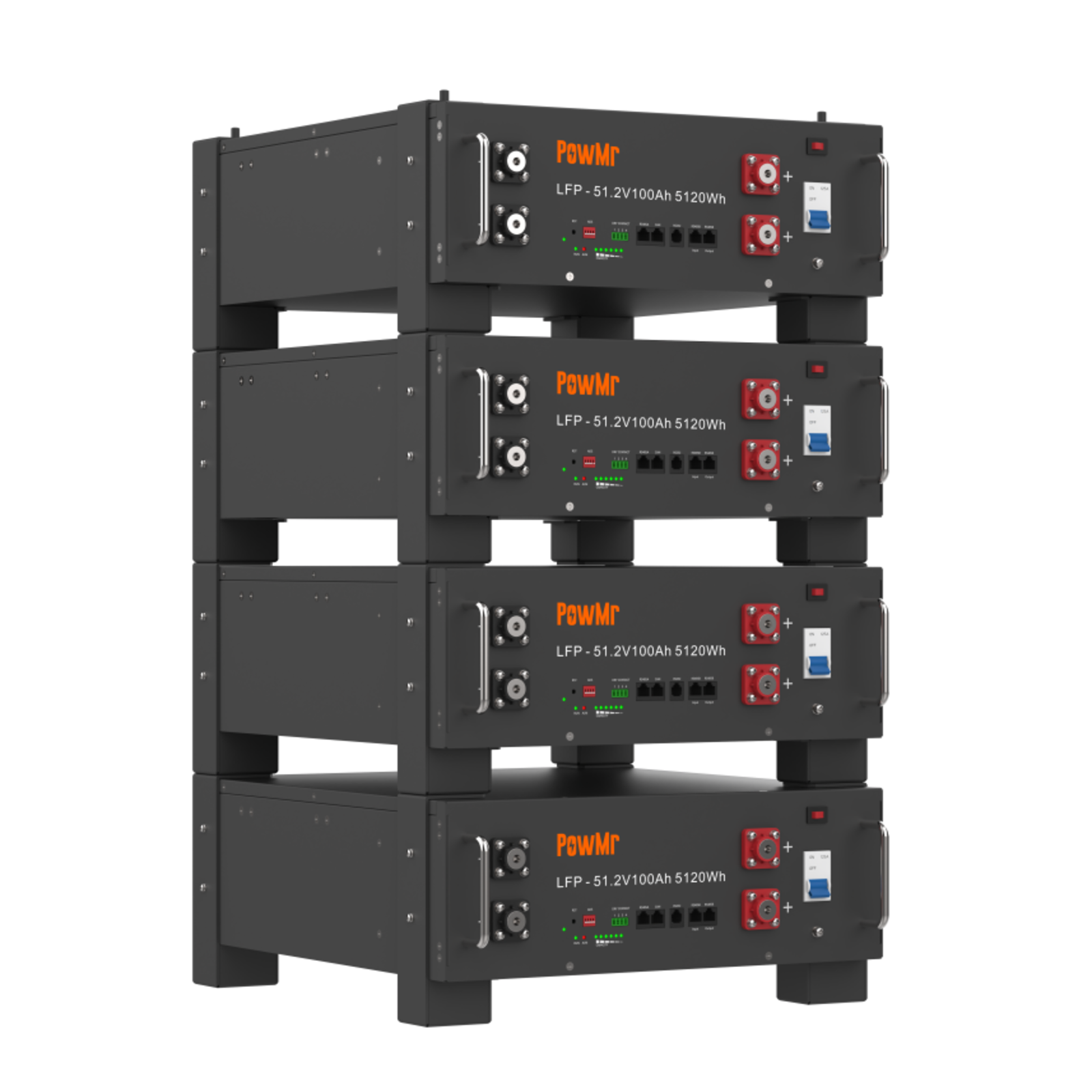 100Ah 51.2V Rack Mount Lithium Battery