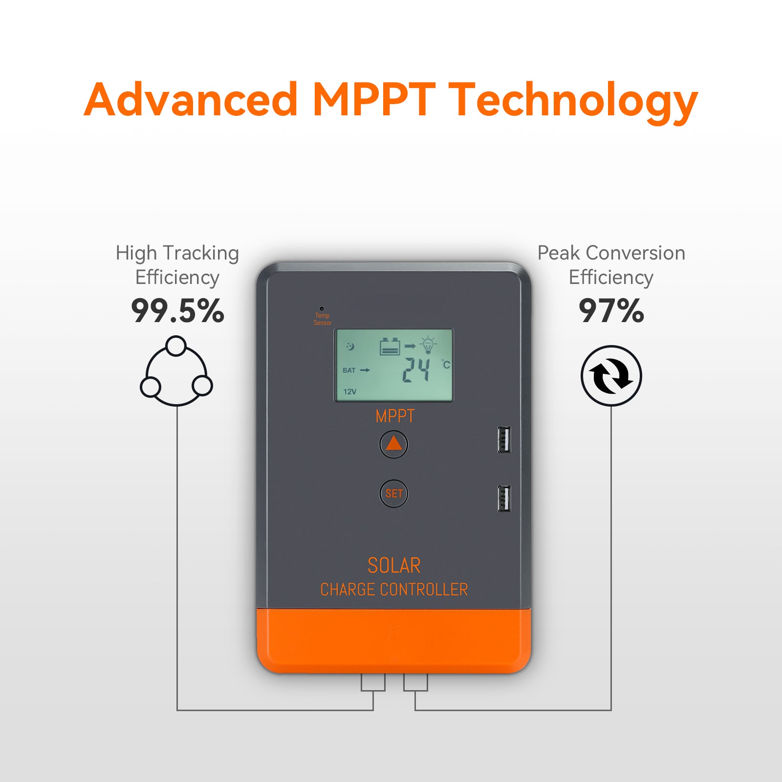 MPPT solar chaarge controller POW-KEEPER