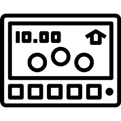 solar charge controller icon